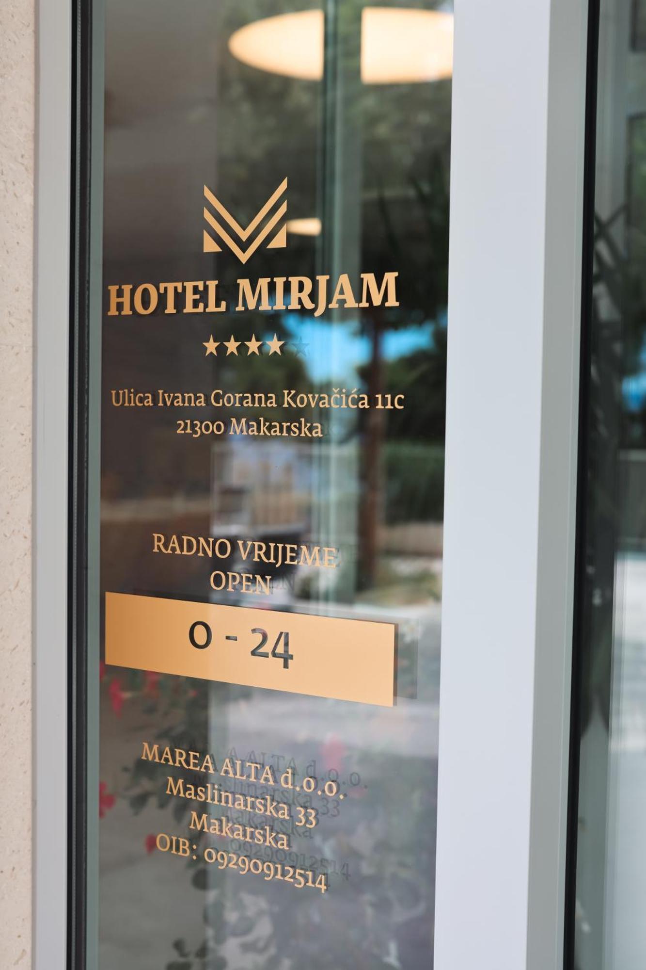 Boutique Hotel Mirjam Makarska Dış mekan fotoğraf